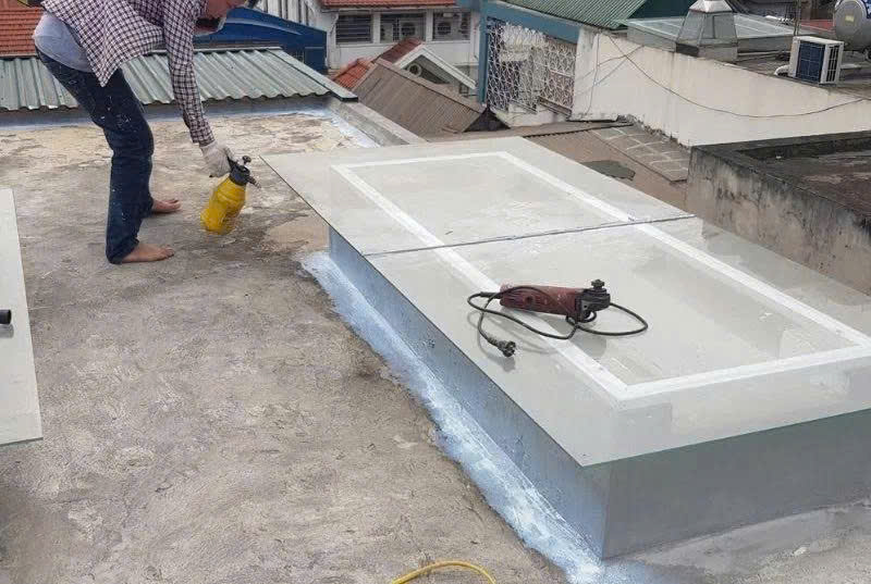 Chống thấm mái kính hiệu quả